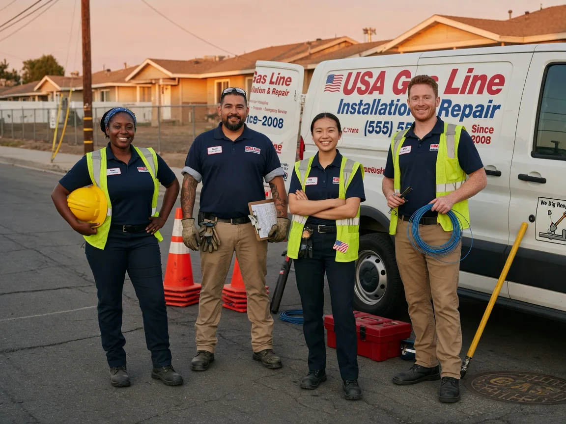 Gas Line Installation company in Temple, GA